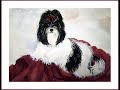 Watercolor dog paintings Group 1