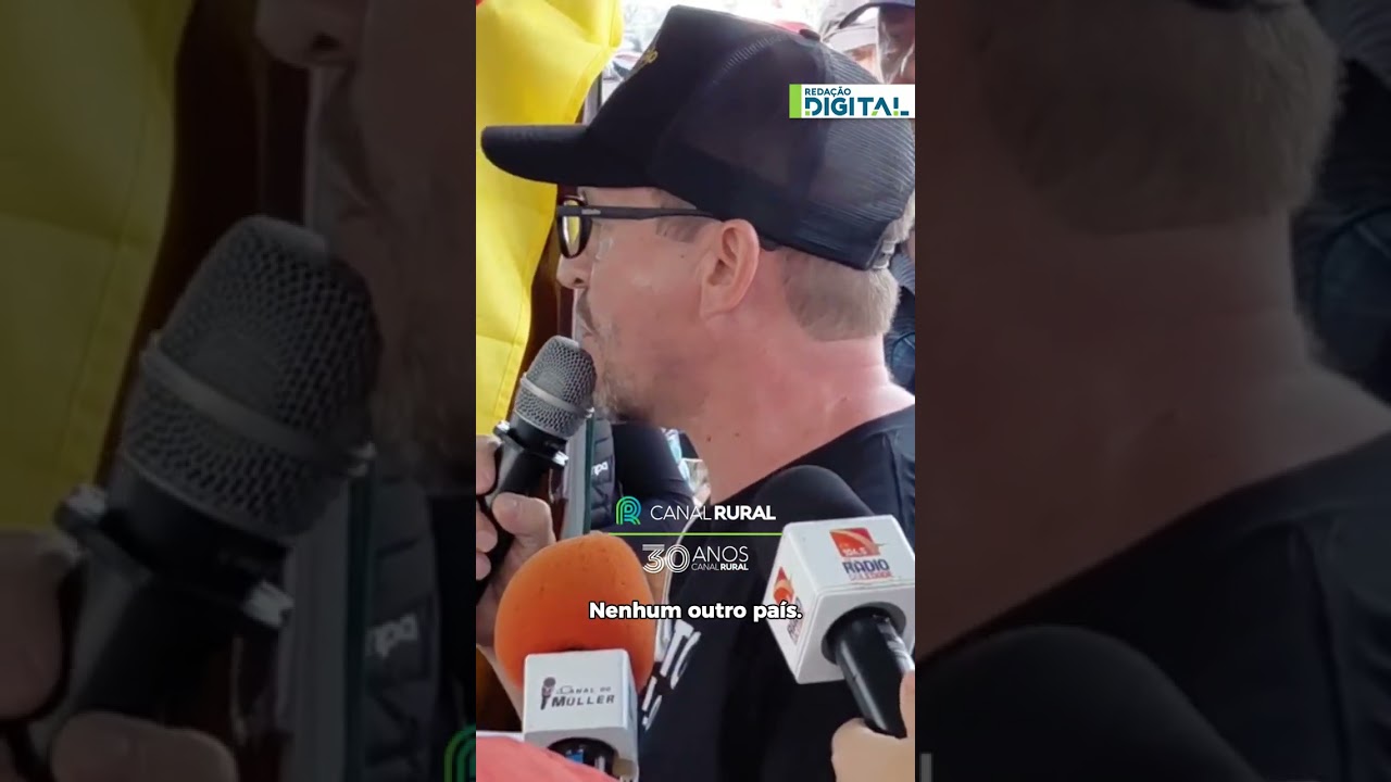 Produtores protestam na abertura da Expodireto Cotrijal