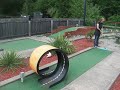 wifey's shot at mini golf got rejected (lol)