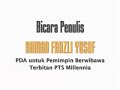 Motivasi Kejayaan :  Ahmad Fadzli Yusof