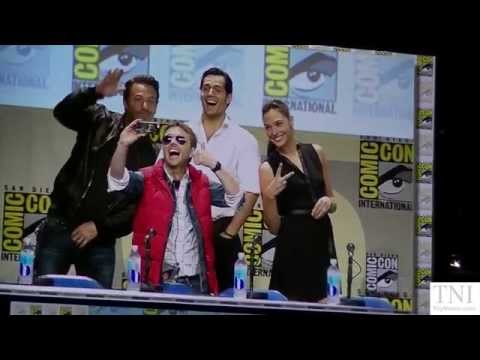 Batman V. Superman Dawn Of Justice Ben Affleck, Henry Cavill & Gal Gadot At SDCC 2014