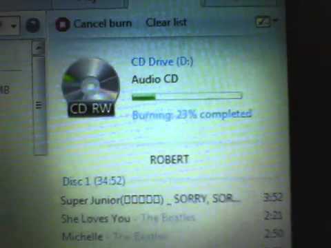 how to burn a mp3 cd on windows media player