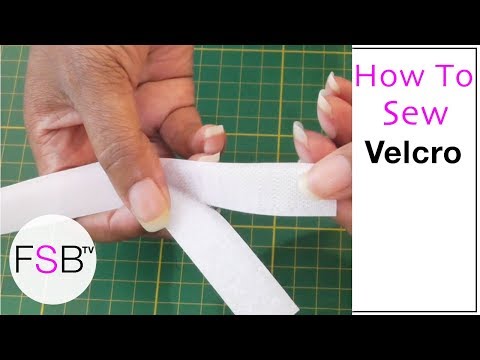 how to attach velcro to nylon