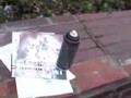 Stencil Atya, a graffitis pap