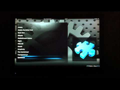 how to change skin on xbmc apple tv