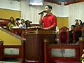 Jesus te ama ( Diego Cantando na  igreja do bairro Jaime Campos em Varzea Grande)