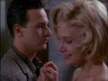 after meeting an influential agent(in real life, ben lyon), who arranges a screen test for norma jean, who then has cosmetic enhancements to alter her appearance.  she also adopts the name of marilyn monroe.  contrary to belief, her name is not taken from the american president, it's actually her mother's maiden name.
