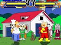 Me as Homer Simpson versus Anpanman by Tachi
