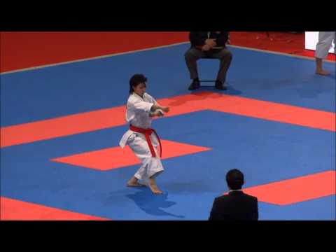 Kata KOSHOKUN SHO by Rika Usami - 21st WKF World Karate Championships