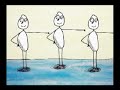 an animation using watercolors, photoshop, and flash that i (vegetarian) made based on a story by my friend katherine (meateater). for a quicktime version go to butterforfilm.com