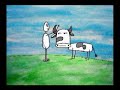 an animation using watercolors, photoshop, and flash that i (vegetarian) made based on a story by my friend katherine (meateater). for a quicktime version go to butterforfilm.com