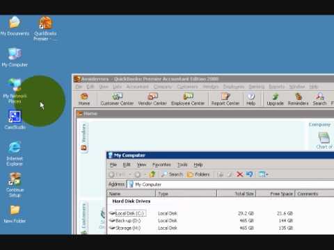 how to sync quickbooks between two computers