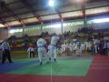 Luta do Professor Fabiana em Naviraí no Campeonato de Karatê
