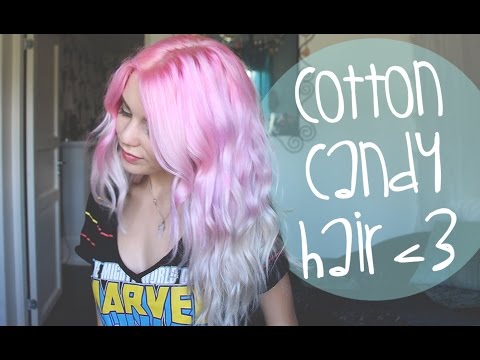 how to ombre hair to purple