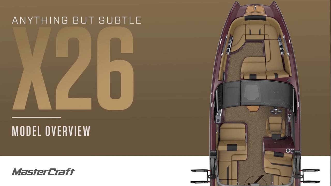 2022 MasterCraft X26 | Model Overview