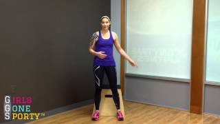 Tips for mastering the squat: Tip 4 BY girlsgonesporty