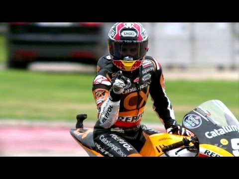 Marquez - On his way to his first intermediate-class title Marc Márquez racked up nine wins, a further five podiums as well as putting in two stunning come-back races....