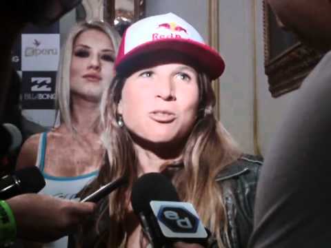 Sofía Mulanovich invita al público a asistir al ‘Mundial ISA’