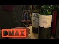 Die Ludolfs bei der Weinprobe
