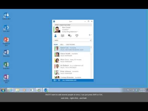how to recover lync contacts