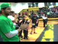 McAlester beats Poteau in there duel meet 49-30 Respectfully. Song is Ladies and Gentlemen by Saliva103)Patrick Rochelle won by forfeit112)Brent Snow loss by pinfall119)Chase Edwards won by figure 4125)Clint Redding won 5-3130)Aaron Skinner won by pinfall135)Britton Roberts won by Lateral drop140)Russel Mordecai loss by pin145)Matt Edgerton won 12-0152)Kydel Billy won by Snake160)A.J. Stasney loss by pin171)Chris Korp won by forfeit189)Josh Carney loss by pin215)Shane Spence loss by pin285)Erich Foore won by forfeit