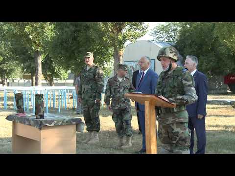 Comandantul Suprem al Forţelor Armate a participat la exerciţiul tactic „Cer Senin 2020”