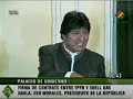 Evo Morales, diálogo prefectos, prefecto de tarija monta show mediático Bolivia,  rechazo a informe de EEUU en lucha antidroga - 17 Sept 2008