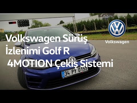 Volkswagen Sürüş İzlenimi - Golf R - 4MOTION Çekiş Sistemi