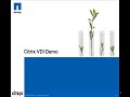 Citrix VDI on NetApp 100 clients, 7 mins, 20 GB Used