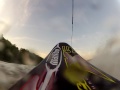 Click here to watch this video GOPRO - Mounted on front boot of slalom ski, Troy Fraker 05/16/2012 - Scioto River free skiing