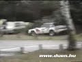 Toyota Celica rallycrash with ambulance