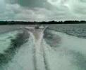 Speed boat racing on lough Ree Speed boat racing on lough Ree