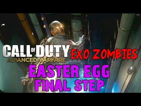 Advanced Warfare EXO ZOMBIES▐ Easter Egg FINAL STEP: GAME OVER, MAN!