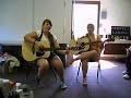 Casey and Morgan performing division by Aly and Aj