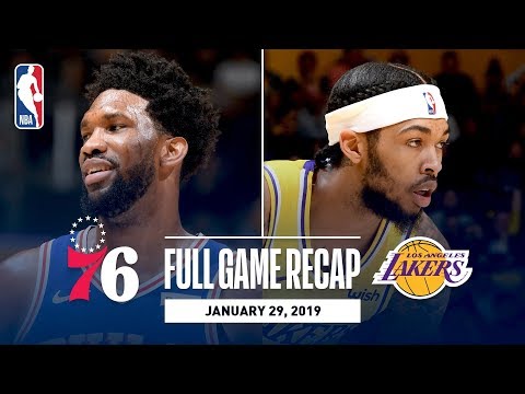Video: Full Game Recap: 76ers vs Lakers | Embiid’s Double-Double Leads Sixers