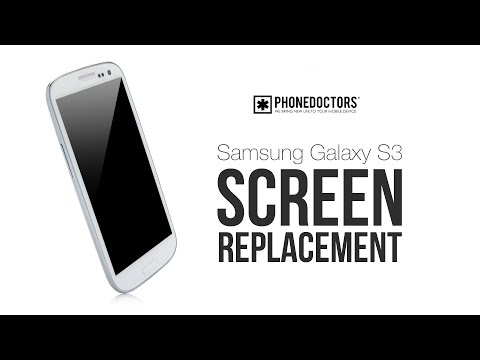 how to repair gs3 screen