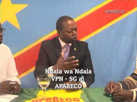 NDALA wa NDALA VPN et SG ai de l' APARECO face à la Presse Congolaise