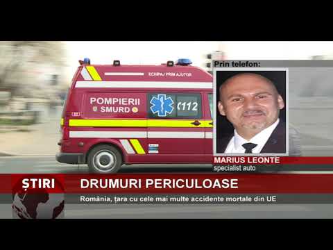 România, țara cu cele mai multe accidente mortale din UE