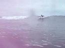 Martin gets on the surfboard