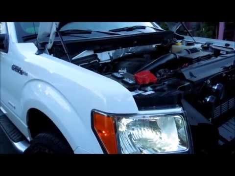 HOW TO REMOVE HEADLIGHT AND INSTALL HID BULBS ON A FORD F150 2014