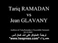 Tariq Ramadan vs Jean Glavany...! (مترجم)