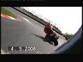 Moto Aprilia RSV 1000 ad Adria - camera onboard