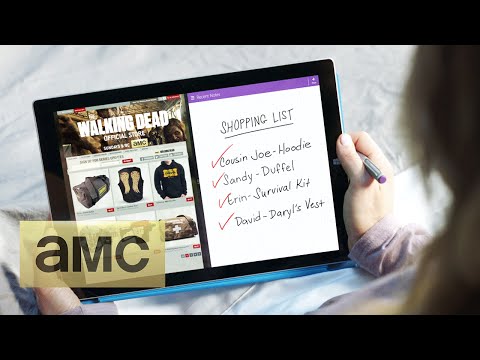 Microsoft Surface Survivors Promo: The Walking Dead