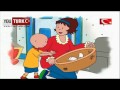 Caillou Türkce - Renkli Kagitlar