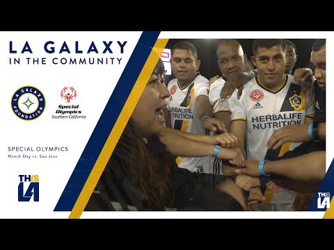 Video: LA Galaxy Special Olympics Unified team takes on San Jose in Cali Clasico