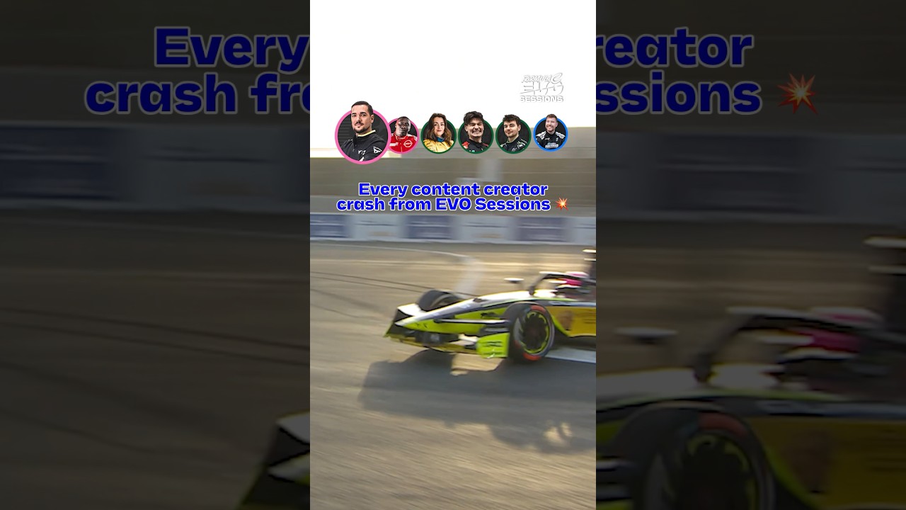 Some big shunts and spins form EVO Sessions 🫣 #formulae #motorsport #racing