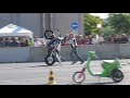 Nicola l'impennatore e Emanuele freddo Stunt rider