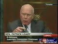 Leahy Teaches the Inquisitor General about American Values