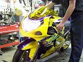 Short 03 GSXR 600 Alstare start up with a RS3 pipe