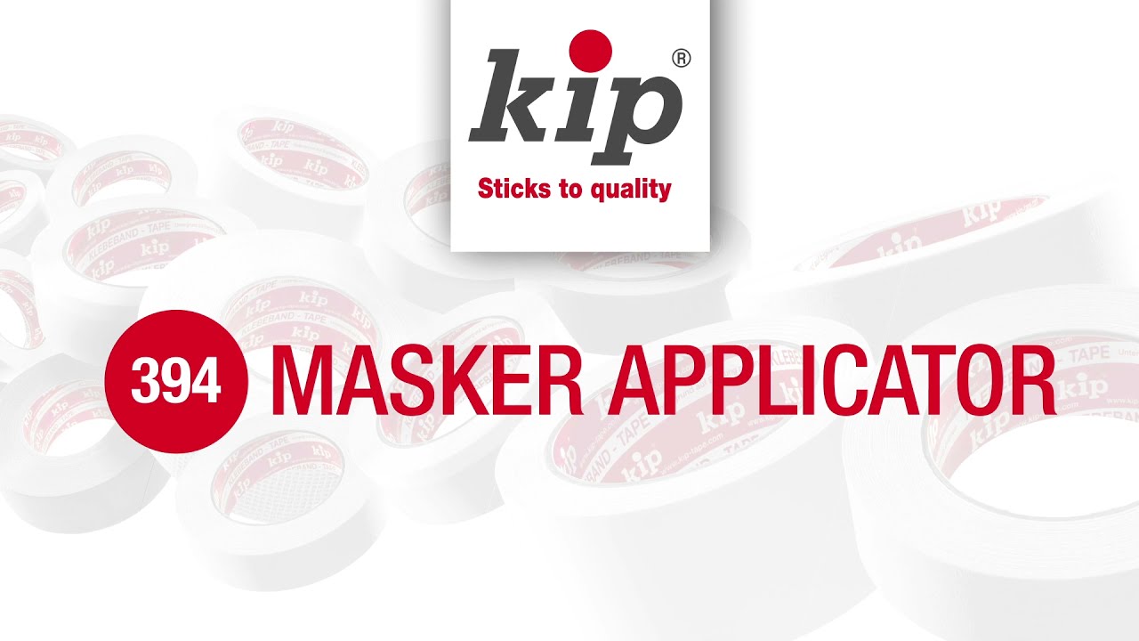 productvideo KIP 332 Masking-Tec - Afdekfolie met masking tape
